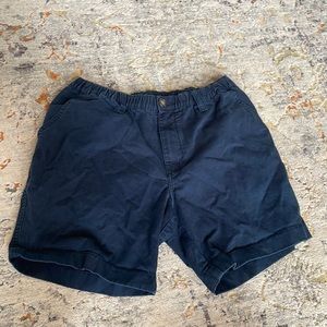 Chubbies Navy 7 inch inseam shorts